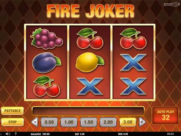 Mobile Slot Fire Joker by Play'n GO