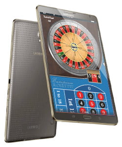 Testing Casino Games on Samsung Galaxy Tab