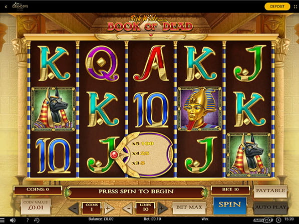 Book of Dead Slot from Play'n GO