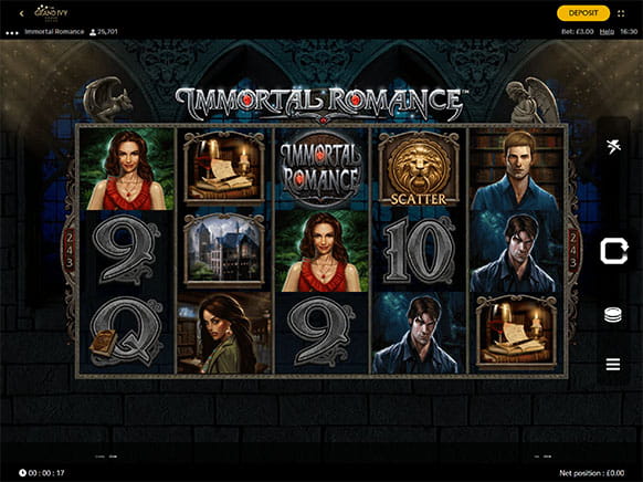 Immortal Romance Slot from Microgaming